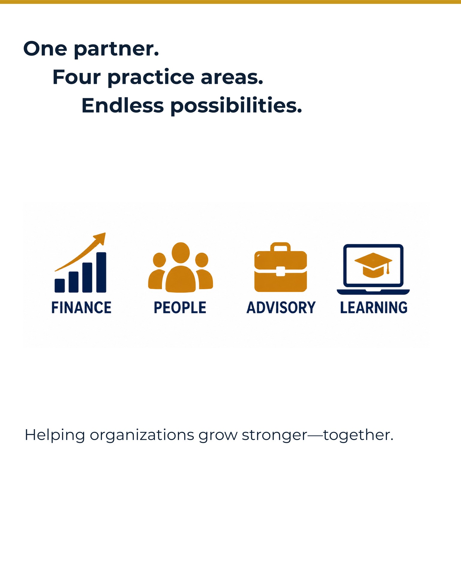 One partner. Four practice areas. Endless possibilities.