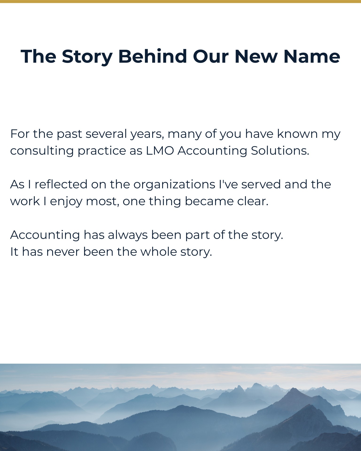 The story behind our new name